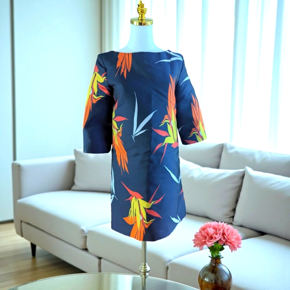 NWT Marni Resort 2015 Jacquard Floral Dress IT 38 2 US - Picture 3 of 8